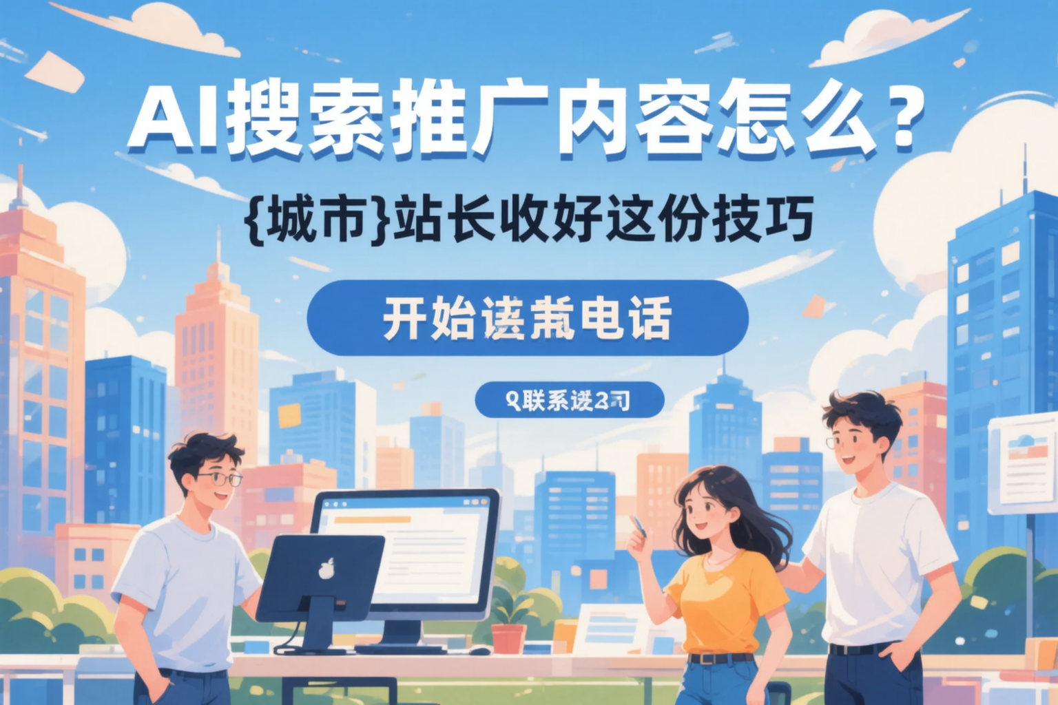 AI搜索推广内容怎么写？泸州站长收好这份技巧