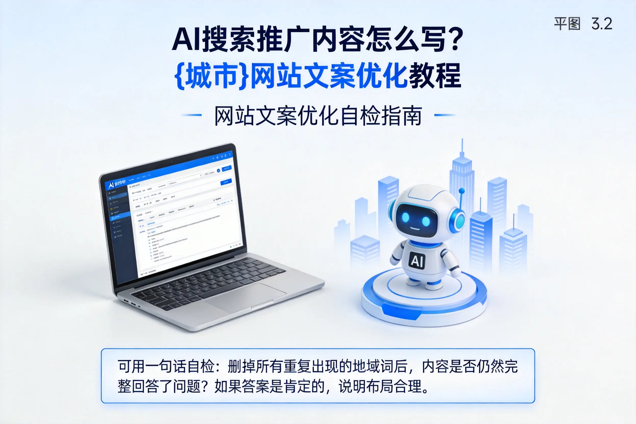 AI搜索推广内容怎么写？泸州网站文案优化教程