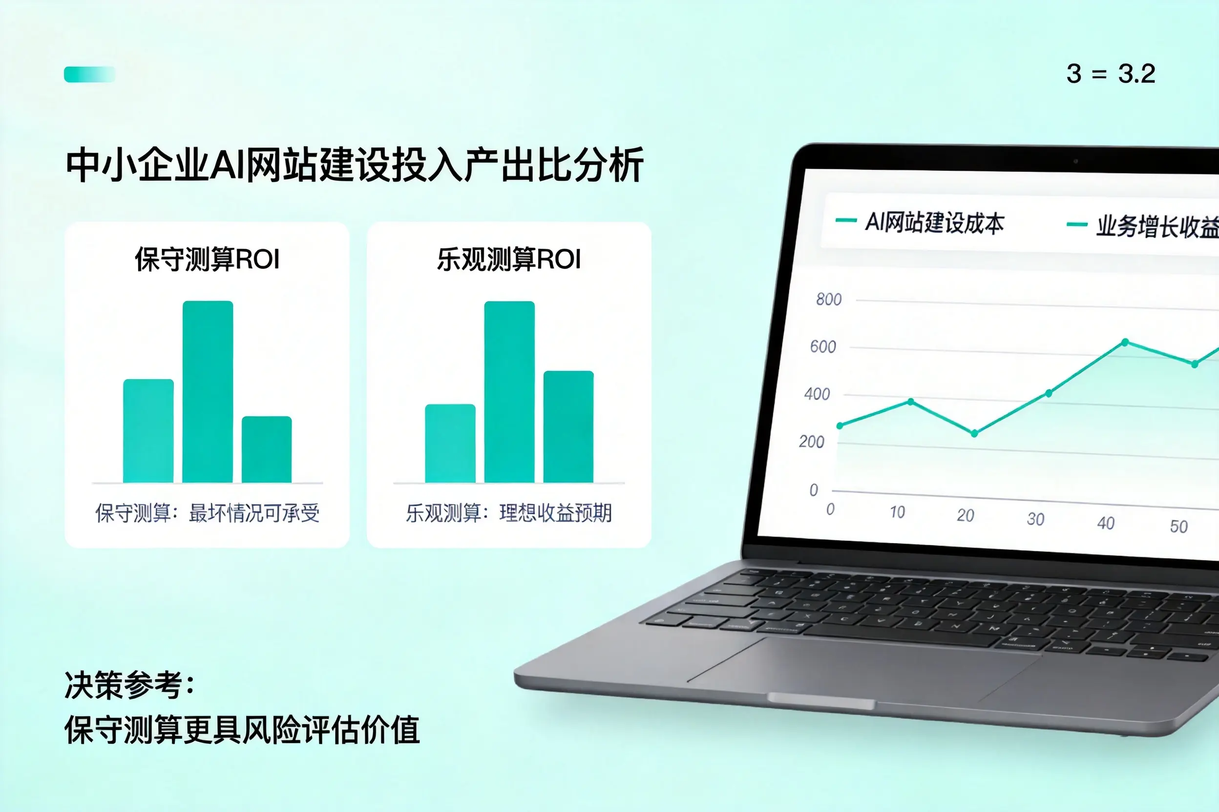 泸州中小企业AI网站建设投入产出比怎么算？先看这份分析