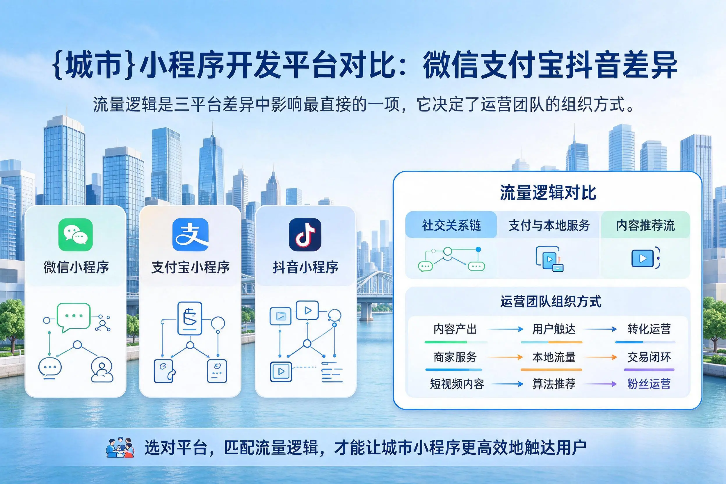 泸州小程序开发平台对比：微信支付宝抖音差异